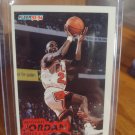 Michael Jordan on the Chicago Bulls -Fleer-