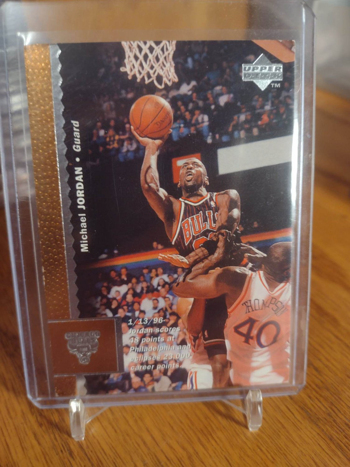 michael jordan chicago bulls upper deck