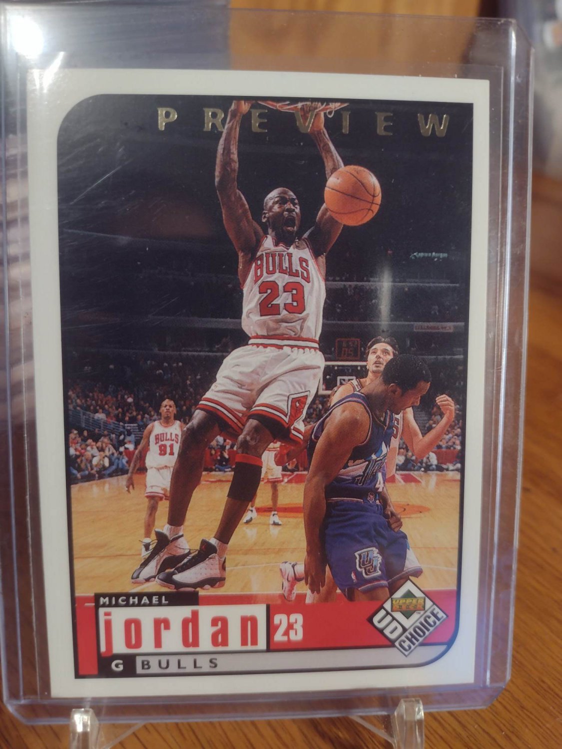 Michael Jordan ~Preview~ on the Chicago Bulls -Collectors Choice-