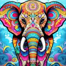 Amazing Animals Mandala Coloring Book