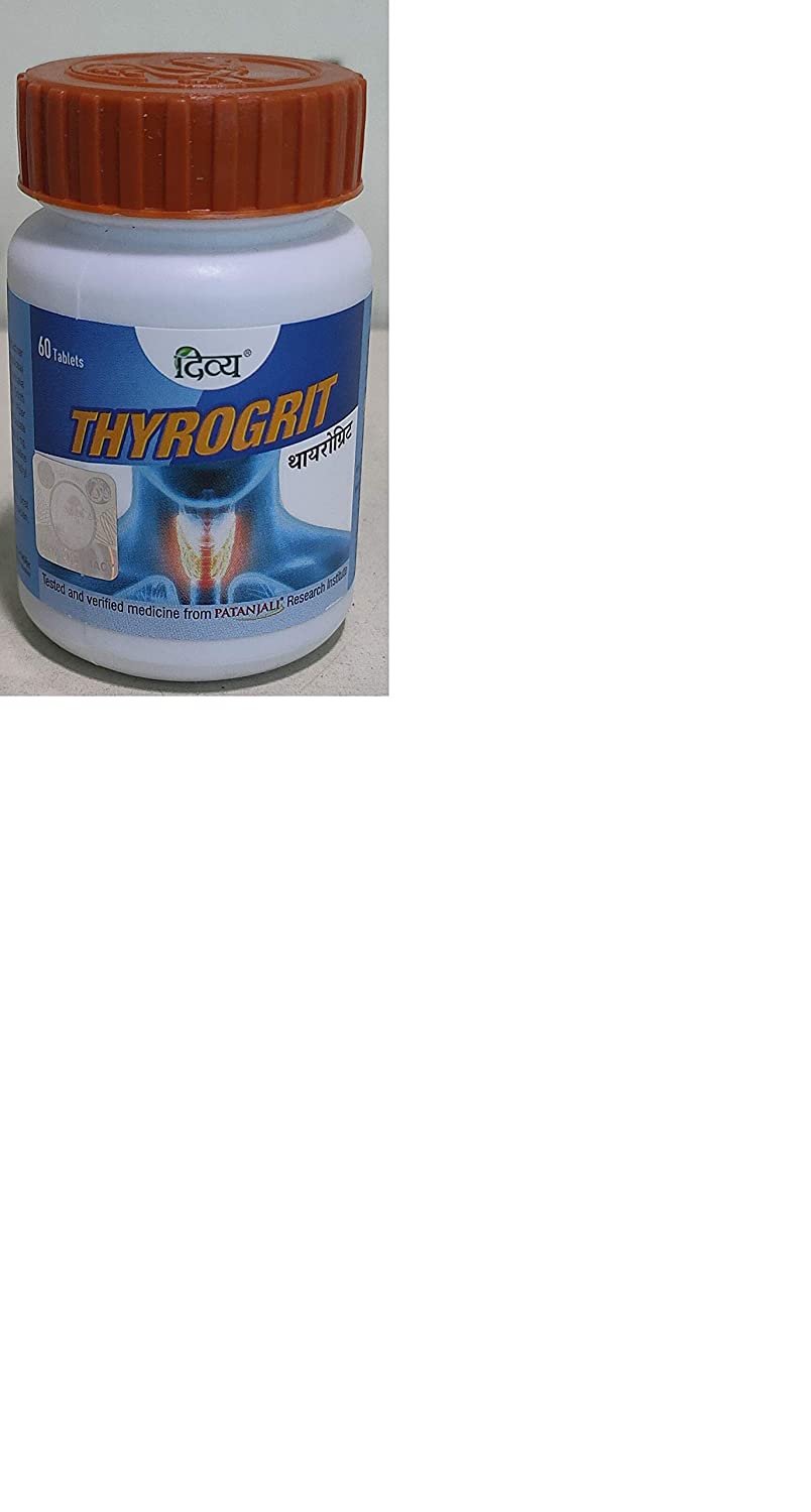 Patanjali's Divya Thyrogrit 60 Tablets