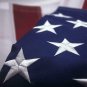 5x8 ft American Flag US Flag Brass Flag with Grommet Embroidered UV Fade resist