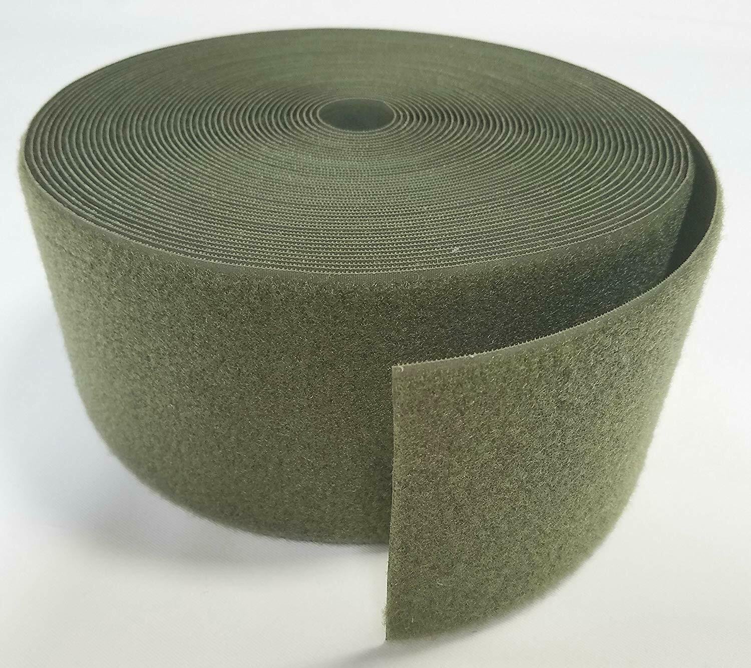 4" MIL-SPEC Olive Green SEW-ON Strip 4" x 36" Length - LOOP(soft) SIDE ONLY
