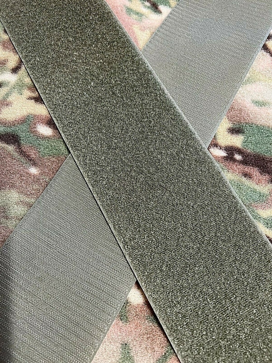 4" Velcro&Acirc;&reg; Brand MIL-SPEC Sage Green SEW-ON TYPE Hook and Loop Set - 1 YARD