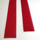 Velcro® Brand 1 1/2 Red Hook & Loop Set - SEW-ON TYPE - 2 YARDS