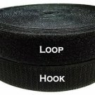 Velcro® Brand 1 Inch Wide Black Hook and Loop Set - SEW-ON TYPE