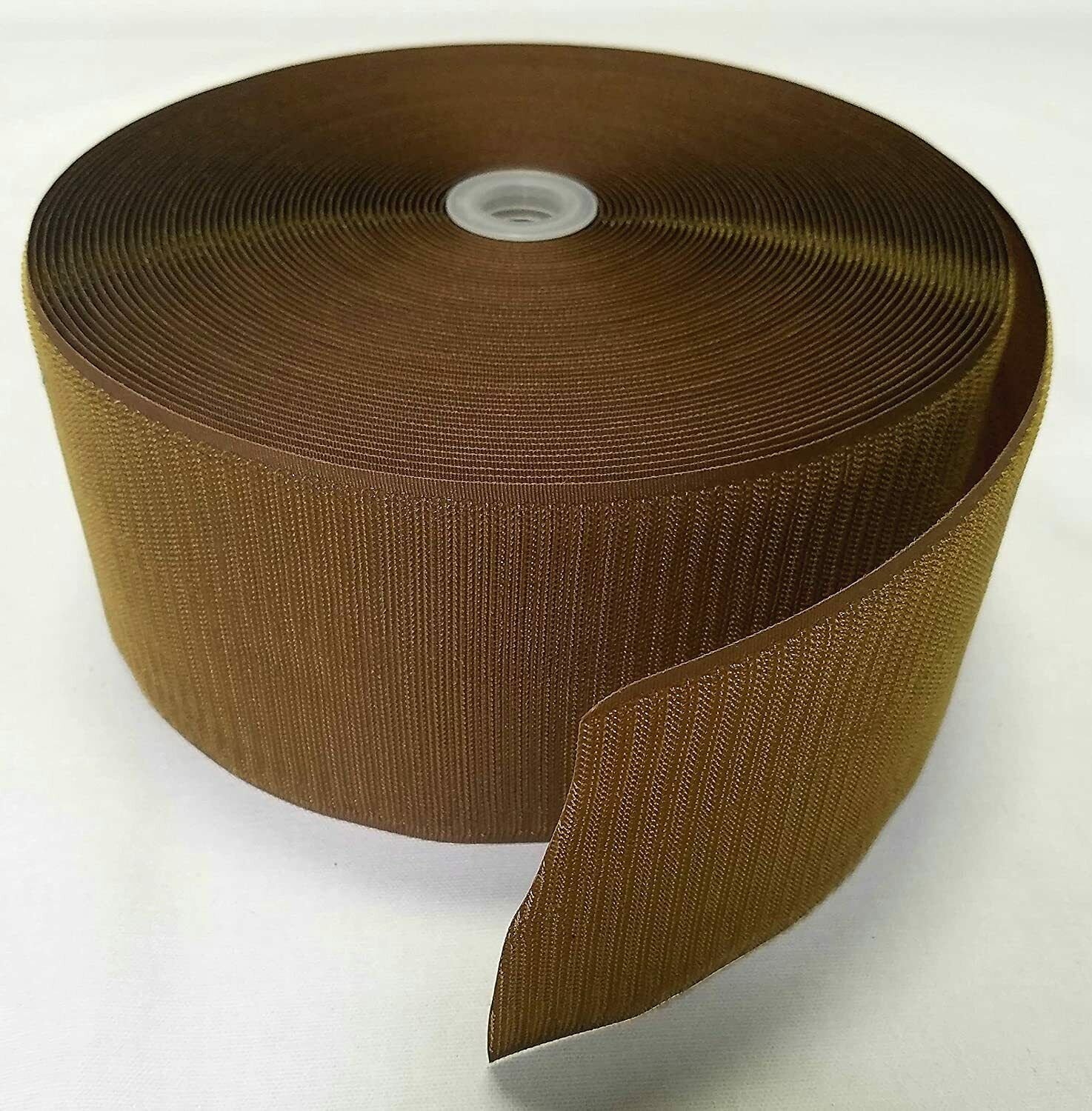 4" x 24" MIL-SPEC COYOTE BROWN HOOK(hard) SIDE ONLY - SEW-ON TYPE - UNCUT