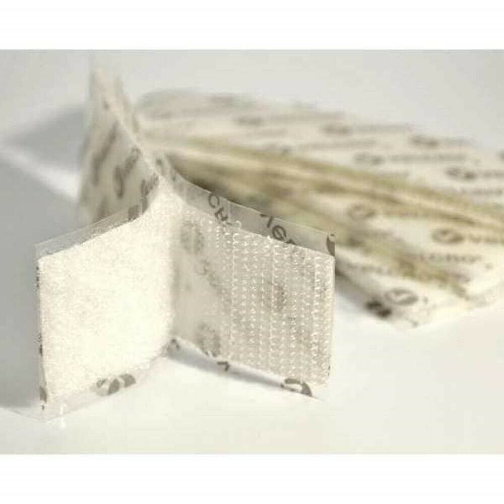 VELCRO&Acirc;&reg; BRAND 1" White Hook and Loop Set - HI-TACK Acrylic Adhesive -1 YARD