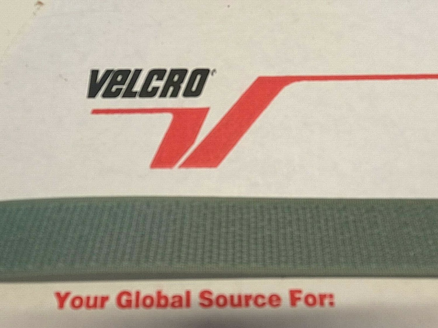 3/4" Velcro&Acirc;&reg; Brand Foliage Green Hook Side Only - MIL-SPEC - SEW-ON TYPE-50 YDS.