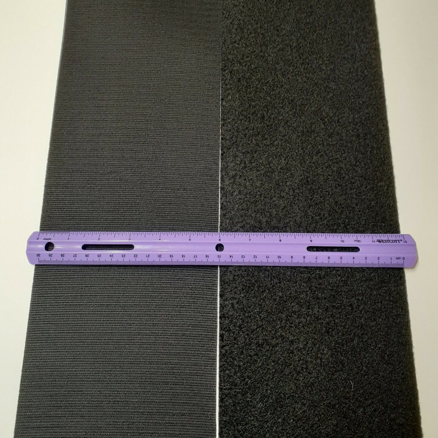 6" x 12" Velcro&Acirc;&reg; Brand Hook and Loop Fastener Set - High-Tack Adhesive - UNCUT