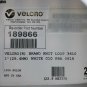 Velcro® Brand 1" White Hook & Loop Set - HIGH-TACK Adhesive - 2 YARDS