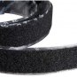 2" x 24" VELCRO® Brand Hook and Loop Set - HI-TACK Adhesive - Black - UNCUT