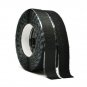 3" Wide VELCRO® Brand HIGH-TACK Self Adhesive Black Tape Strip Set - 1 YARD