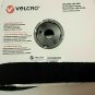 3" Wide VELCRO&Acirc;&reg; Brand HIGH-TACK Self Adhesive Black Tape Strip Set - 1 YARD