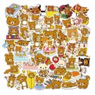 Kawaii Rilakkuma Bear and Friends Sticker Set A - 50 Sticker Set