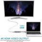 USB C Adapter for MacBook - 5 in 1 Type C Hub, USB C Dock with USB-C to 4K HDMI, 2 USB 3.0 Ports