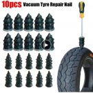 10PCS Car Tire Repair Nail Kit Vacuum Motorcycle Tubeless Rubber Puncture Films
