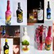 Painted Glass Bottles