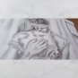Romantic sexy couple half body nude pencil sketch A4 size 2022 100% hand drawing modern art