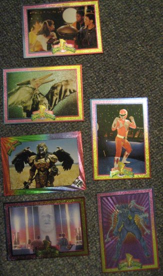 power rangers collectible cards