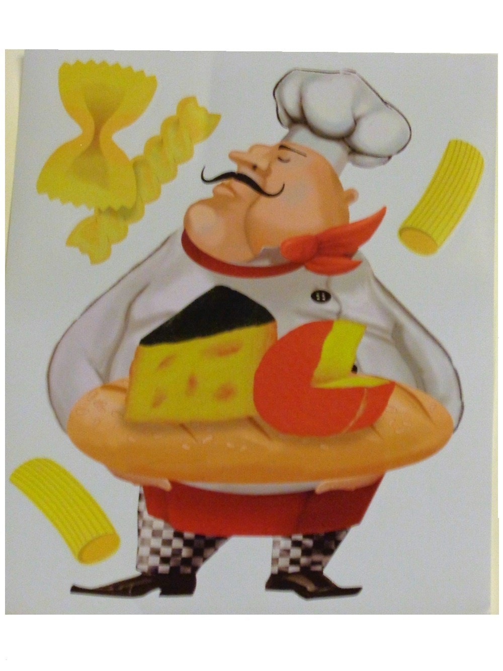 Fat Chef Wall Stickers Decals