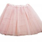 3-Layered Tulle Women Teen Girl Ballet Dance Tutu Skirt. Fit Most Size 4-16: #26 Rose Gold