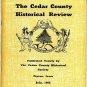 CEDAR COUNTY Historical  Review  1965 Marriage records 1854-55