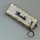 FLORIDA Key Chain Keychain Address Book Vintage Souvernir
