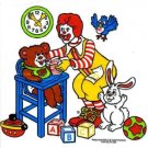 McDonalds Childrens Bibs 1986