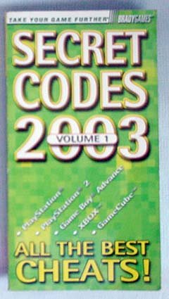 SECRET CODES 2003 Cheats XBOX PSX PS2 GBA GC Video Game Guide