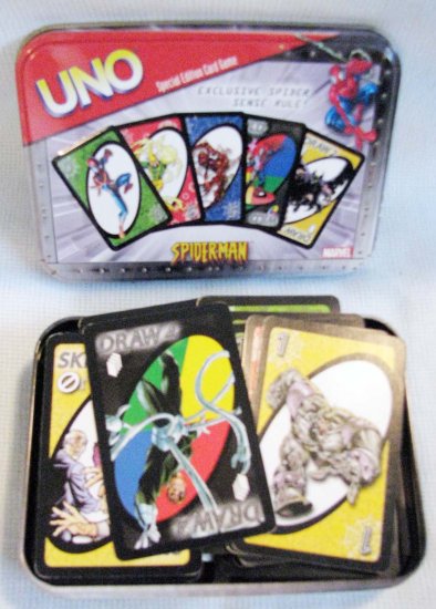 SPIDERMAN UNO DELUXE Card Game