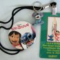 Disney LILO & STITCH Red Carpet Promo Lanyard & Button