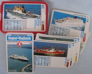 Super-Technik OCEANRIESEN Card Set German Spitzentrumpf