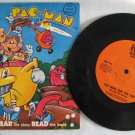 PAC-MAN RUN FOR FUN 45 Record & Book