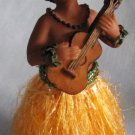 Hawaiian Dashboard HULA Boy w UKULELE Dancer