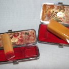 Japanese Inkan Wood Stamps and Clutch Cases