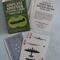 WWII Airplane Spotter Playing Cards Allied And Axis