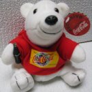 Coca Cola LAS VEGAS BEAR Bean Bag Plush COKE