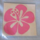 Aloha HIBISCUS PINK Stickers for Auto Boogieboard Whatevahs