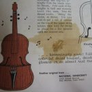Vintage Magic Violin Planter National Handcraft Society