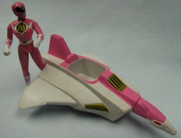 pink crane zord