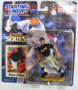 MLB ROGER CEDENO Starting Lineup Figure New