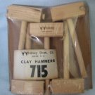 Arts & Crafts CLAY HAMMERS by Whitney Bros Sculptors Tools Arts & Crafts CLAY HAMMERS by Whitney Bros Sculptors Tools