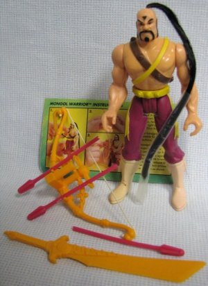 The Shadow MONGOL WARRIOR with Real Hair Action Figures