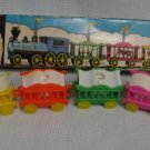 Vintage 6 Car Circus Train - Birthday Cake Toppers w Box