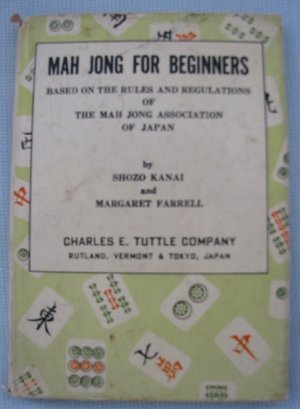 Mah Jong For Beginners Rule Book