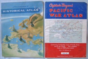 Captain Bryans PACIFIC WAR Atlas + Historical Atlas