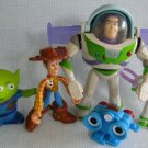 Disney Pixar TOY STORY Buzz & Woody Figures Disney Pixar TOY STORY Buzz & Woody Figures