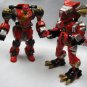 Power Rangers Red Tyranno + Primal Gorilla Bandai Action Figures