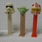 5 Star Wars PEZ Dispensers Yoda Clone Trooper +